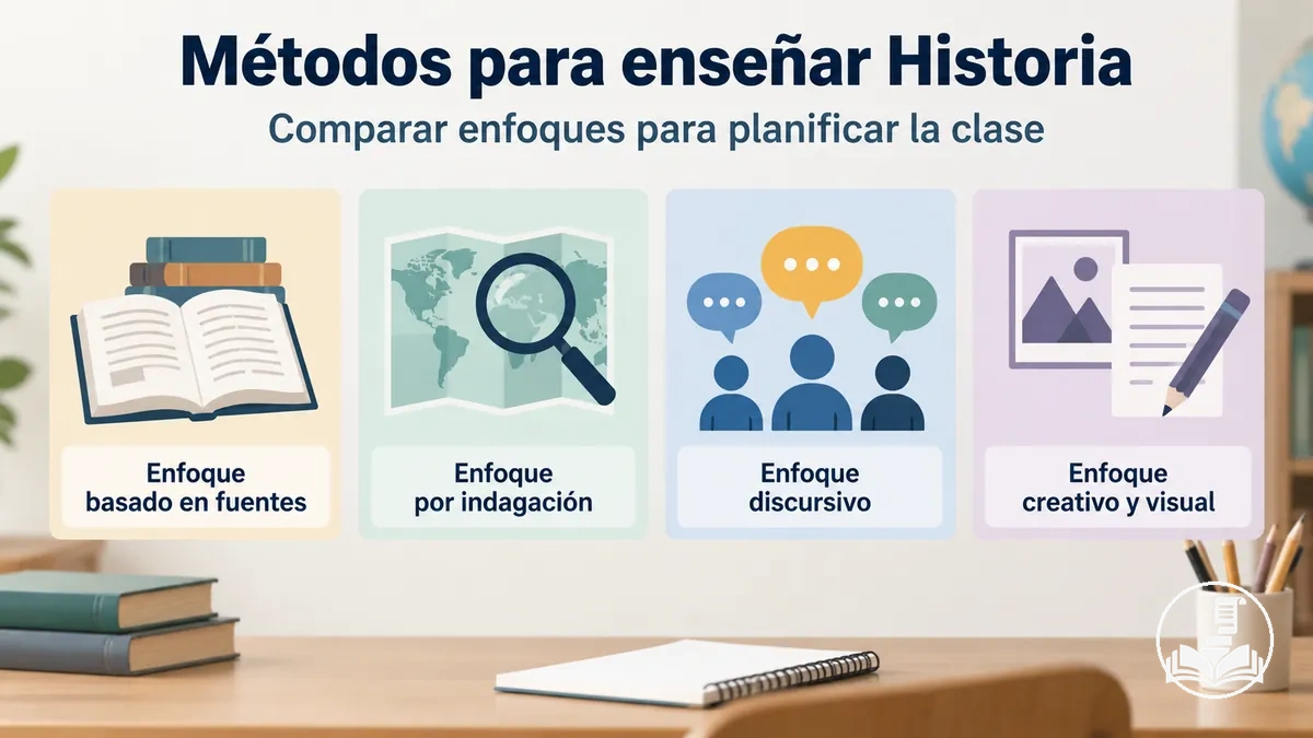 Comparación de distintos enfoques para enseñar Historia y planificar una clase