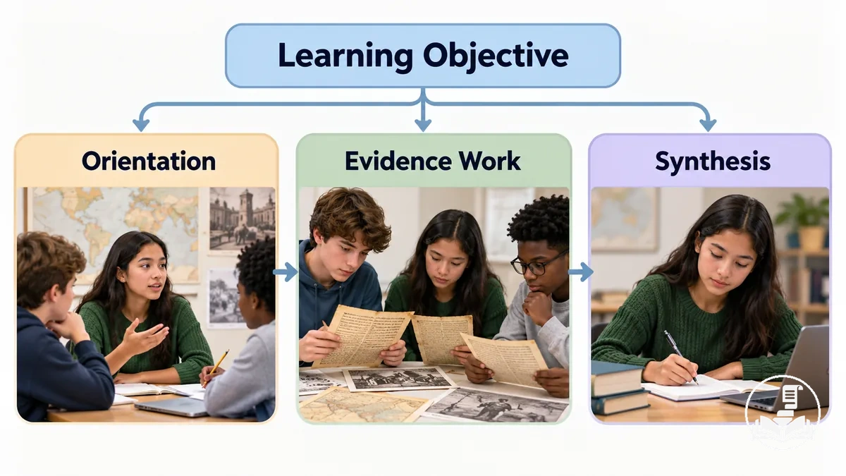 Activités et déroulement du cours liés à l’objectif d’apprentissage