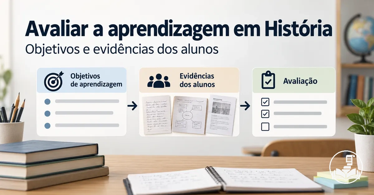 Avaliação de uma aula de História alinhada aos objetivos de aprendizagem e às evidências dos alunos
